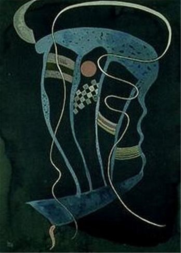 Wilful Line 1936 Wassily Kandinsky Abstract Oil Painting